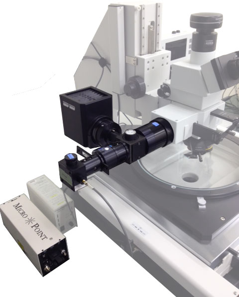 測定顕微鏡STMとレーザーマーキング